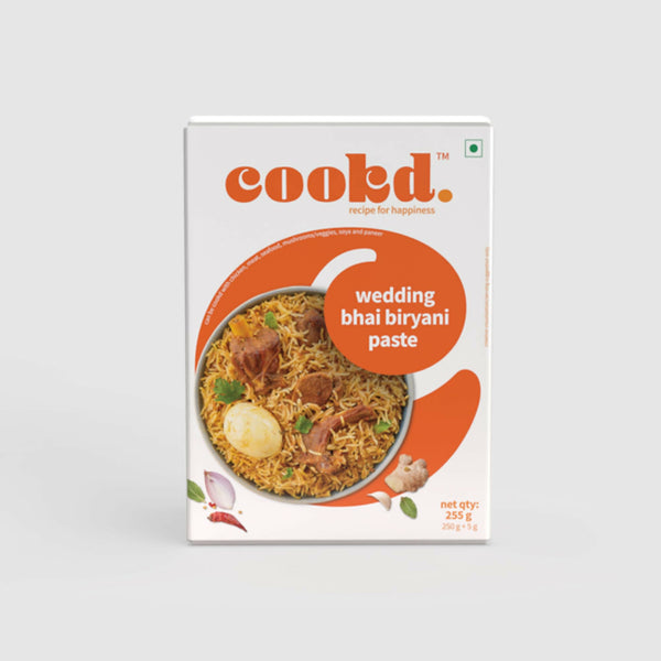 Cookd Wedding Bhai Biryani Paste - Distacart