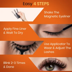 Thumbnail for NY Bae Wink Easy Magnetic Eye Lashes| Korean Beauty Combo