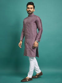 Thumbnail for Mens Onion Color Kurta Pajama for Party Wear by Infinity Export - Distacart