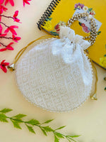 Thumbnail for Joban Fashion Potli Bags - White