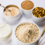 Thumbnail for Village-Organica Sattu Powder Hand-Pounded Black Chana Flour - Dista