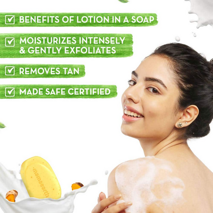 Mamaearth Ubtan Moisturizing Lotion Soap (Buy 3 Get 1 Free) - Distacart