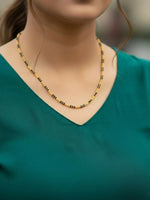 Thumbnail for NVR Women Gold Plated Artificial Beads Chain - Distacart