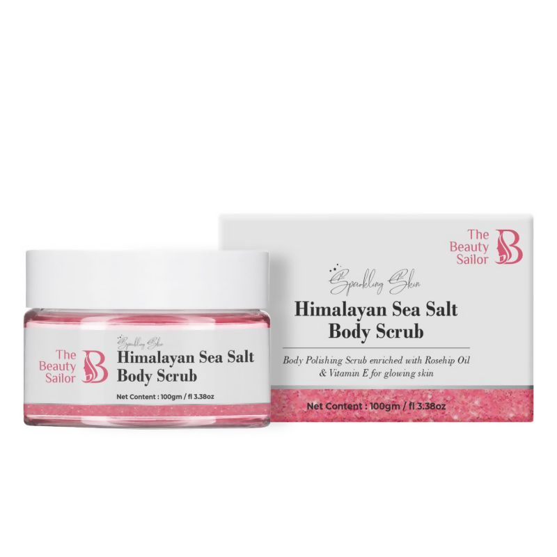 The Beauty Sailor Sparkling Skin Himalayan Sea Salt Body Scrub - Distacart