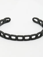 Thumbnail for NVR Men's Set of 2 Gold & Black Rhodium-Plated Metal Cuff Bracelet - Distacart