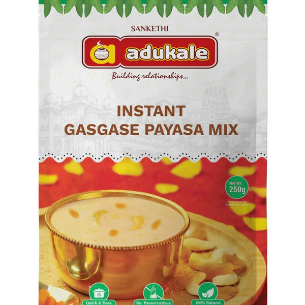 Adukale Instant Gasgase Payasa Mix - Distacart