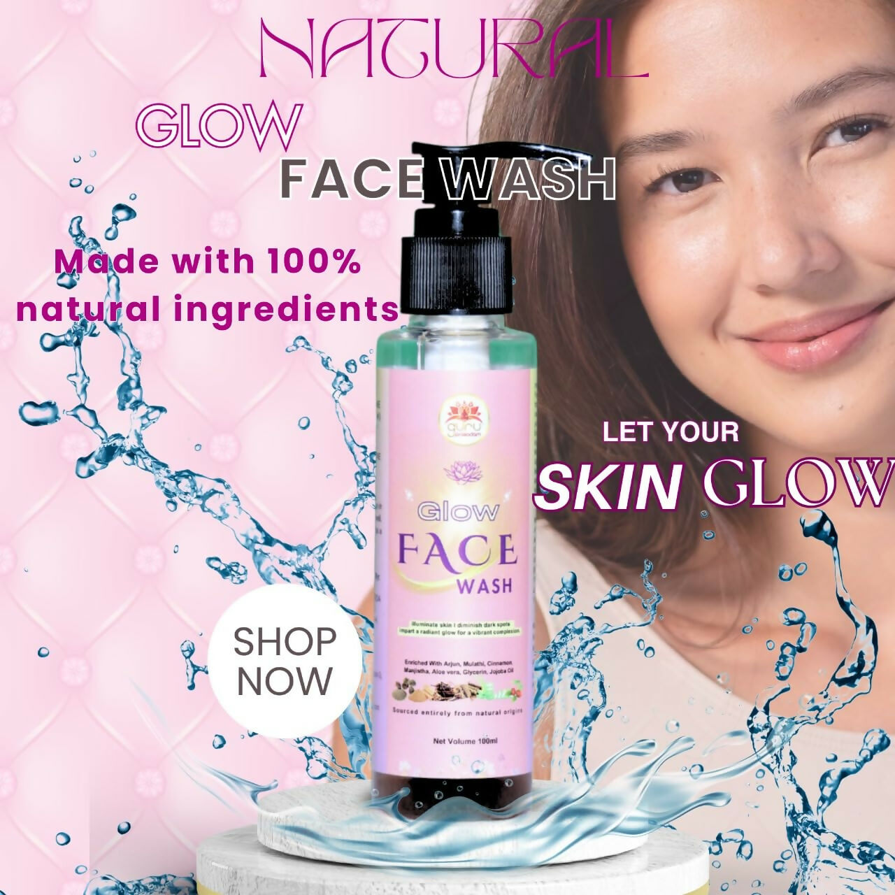 Guru Prasadam Glow Face Wash