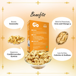 Thumbnail for Go Organic Light Broken Walnut Kernels