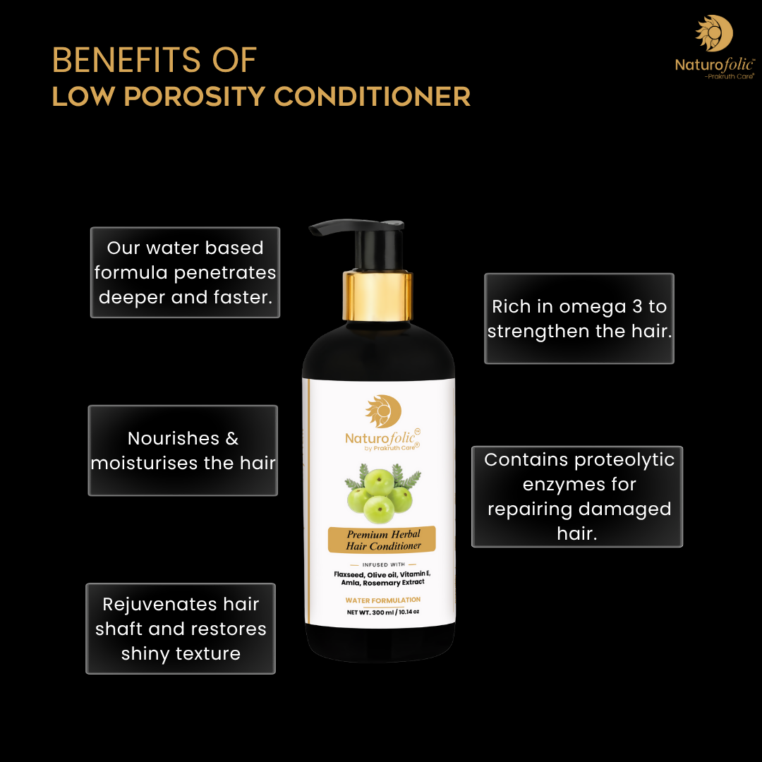 Prakruth Care Premium Herbal Low Porosity Conditioner - Dista