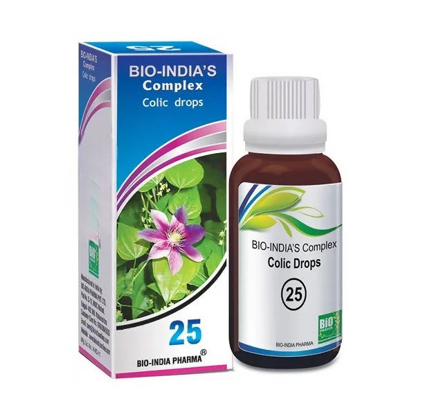 Bio India Homeopathy Complex 25 Colic Drops - Distacart