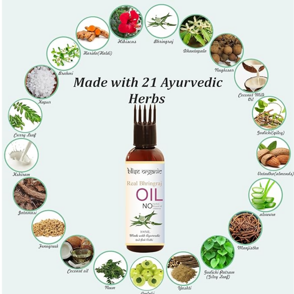 Blise organic Real Bhringraj oil - Dista