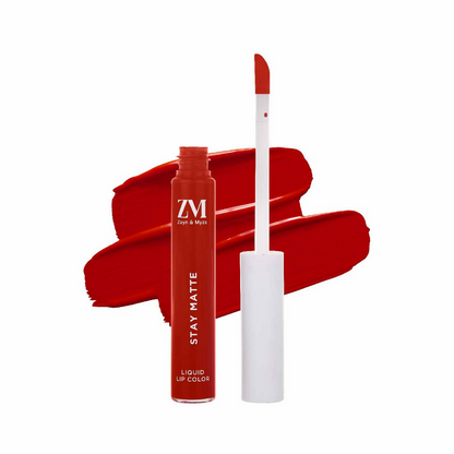 Zayn & Myza Stay Matte Liquid Lip Color - 02 Red Carpet - Distacart