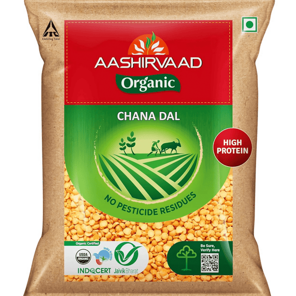 Aashirvaad Nature's Super Foods Organic Chana Dal - Distacart