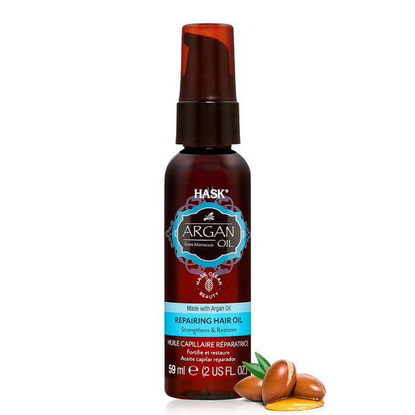 HASK Argan Oil Repairing Hair Oil - Distacart
