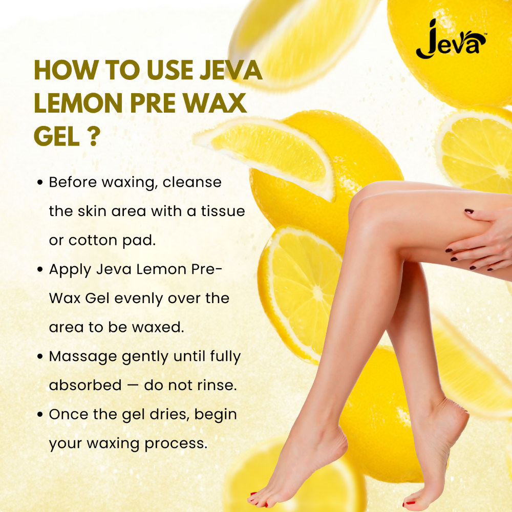 Jeva Pre Wax Lemon Gel - Dista