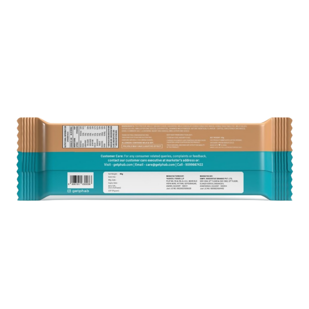 Phab Millet Wafers - Mocha Latte Protein Wafer Chocolate - Dista