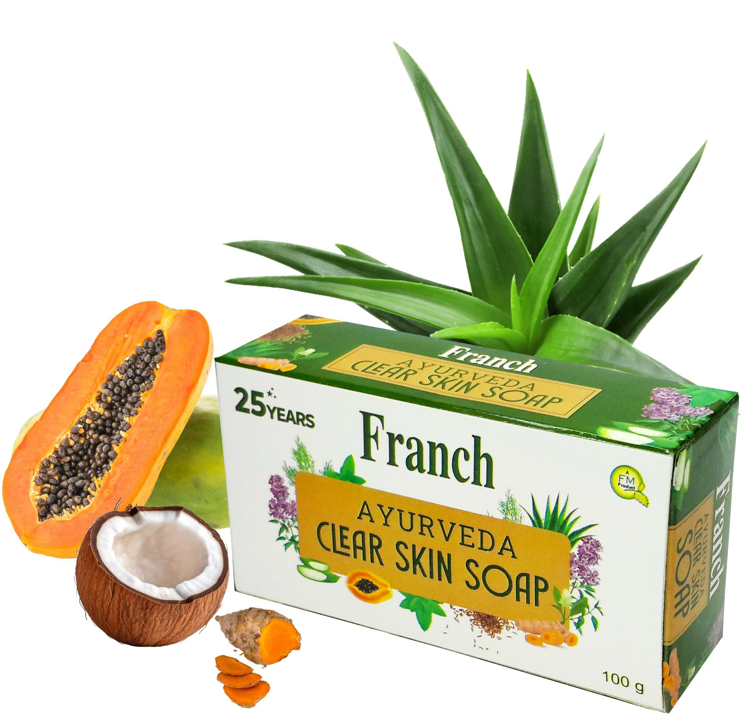 Franch Ayurveda Clear Skin Soap