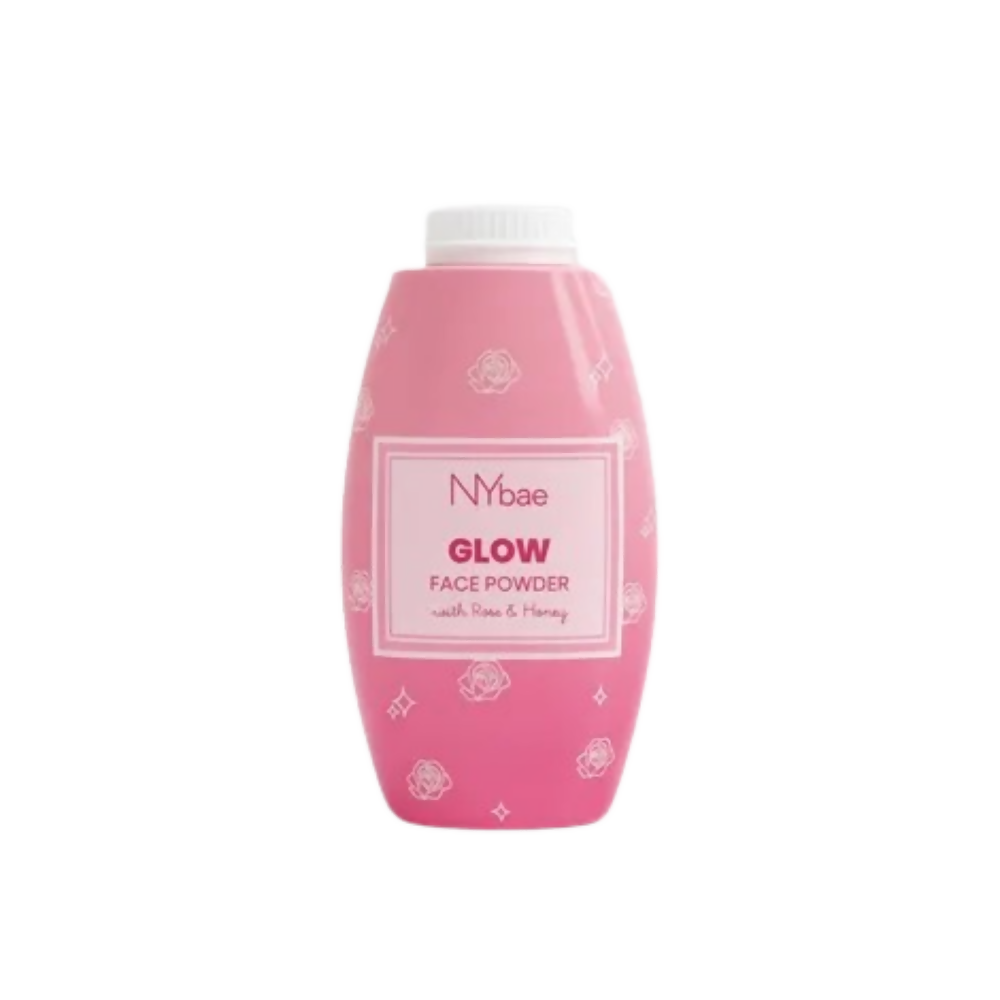 NY Bae Glow Face Powder with Rose & Honey - Distacart