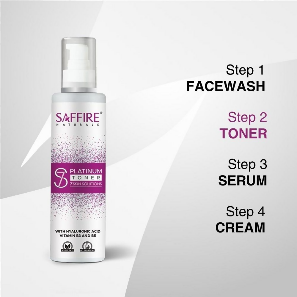 Saffire Naturals S7 Platinum Toner - Distacart