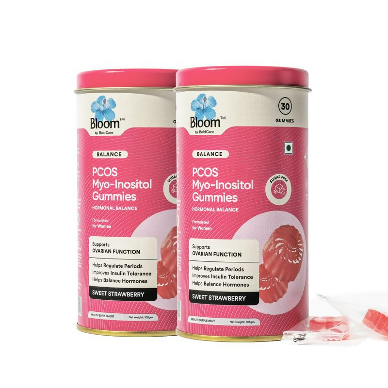 Bloom PCOS Myo-Inositol Gummies - Distacart