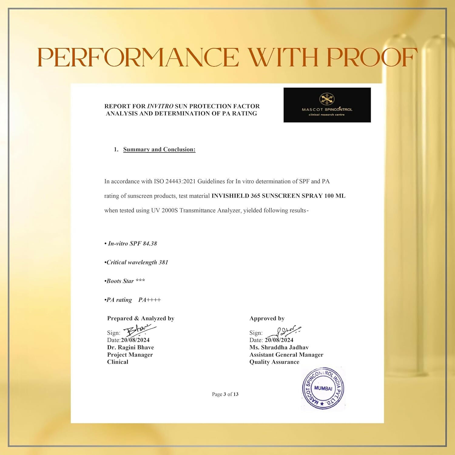 SkinInspired Invi Shield 365 Body Sunscreen Spray SPF 80+ PA++++ Ultra-Light