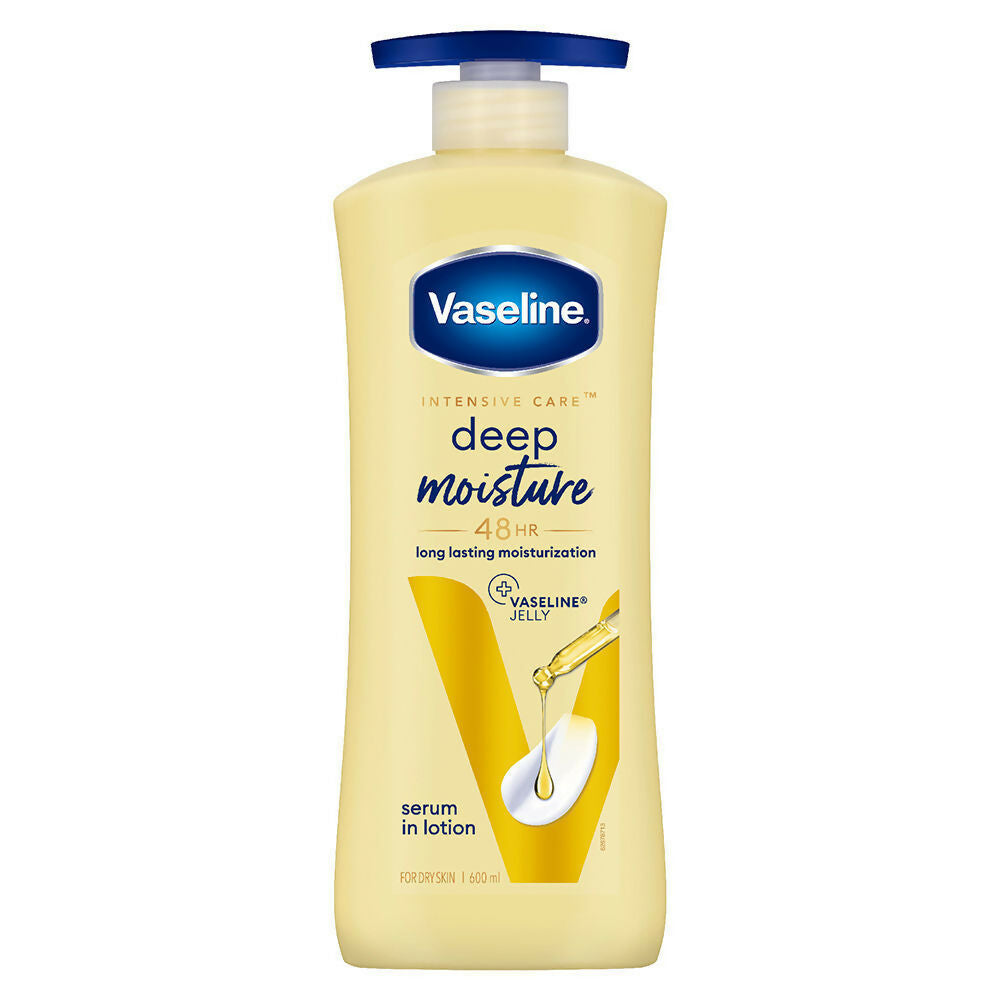 Vaseline Deep Moisture Body Lotion + Butter Combo - Distacart