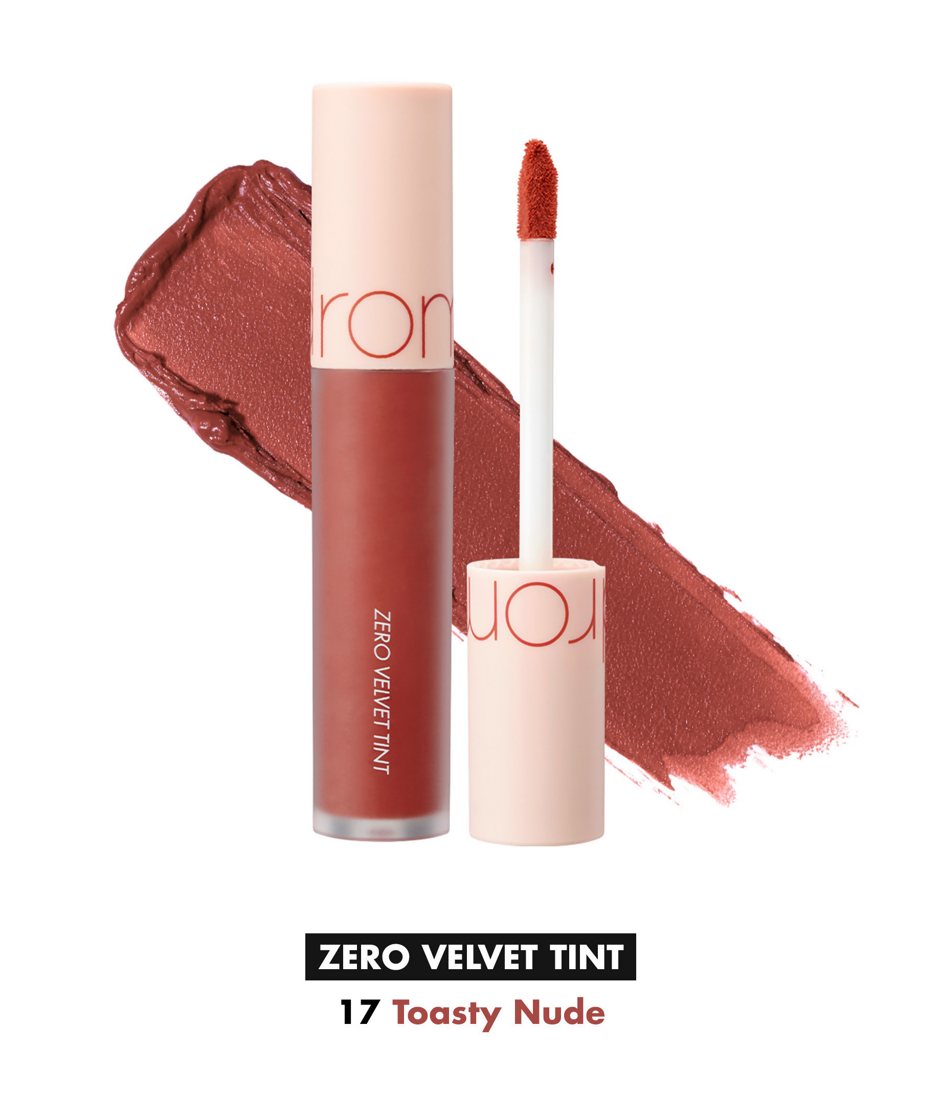 Rom&nd Zero Velvet Tint - 17 Toasty Nude - Distacart