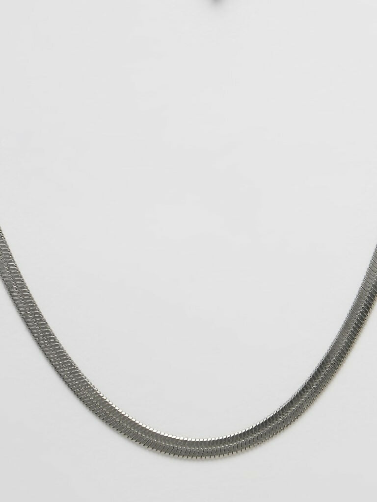 NVR Women's Silver-Toned German Silver Oxidised Chain - Distacart