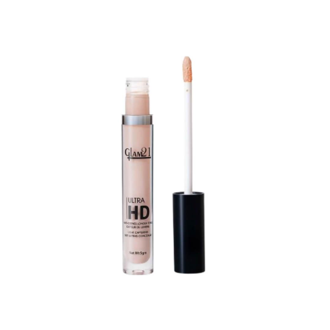 Glam21 Ultra HD Liquid Concealer for HD Finish - Medium Naturaly - Distacart