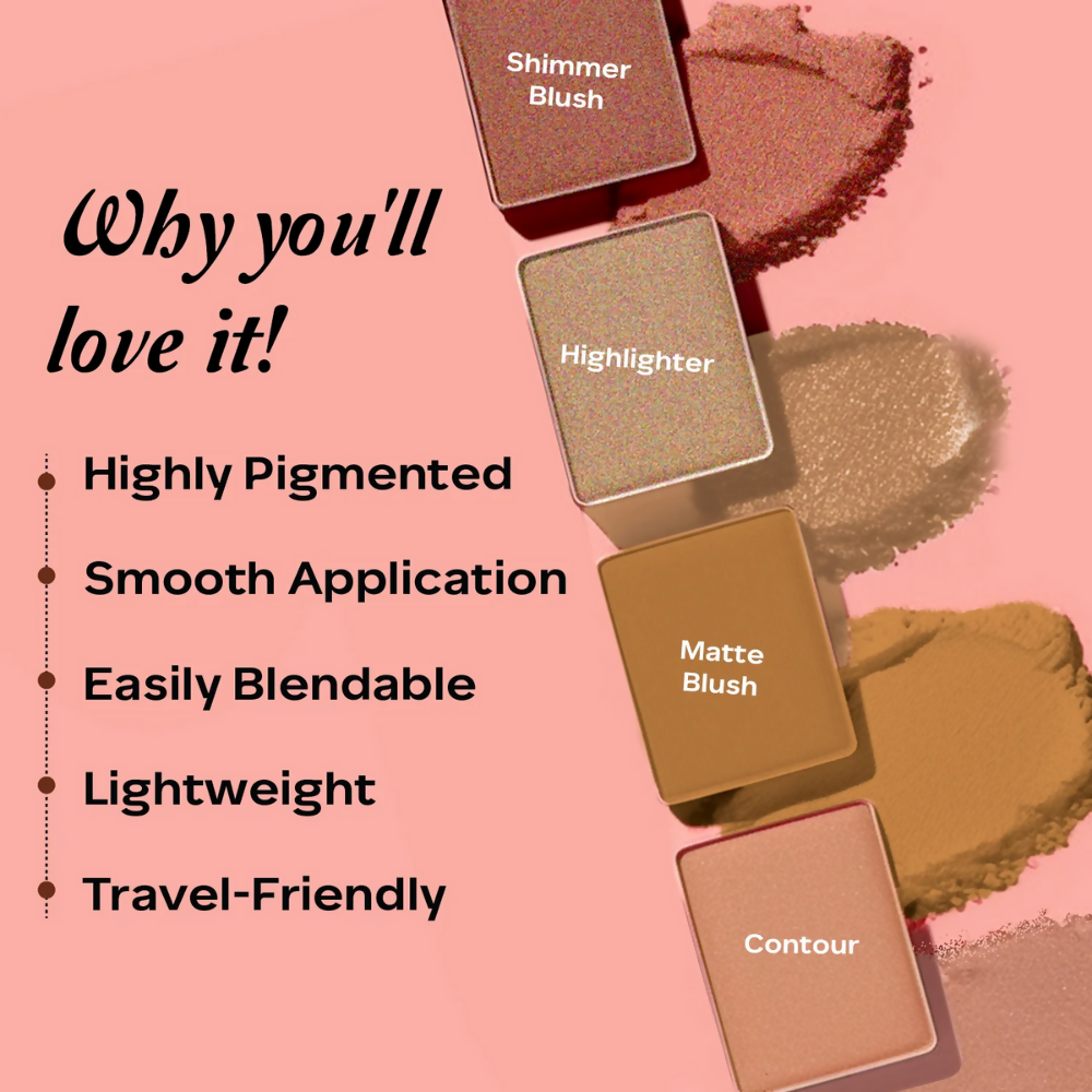 Faces Canada 4 in 1 Face Palette - Distacart