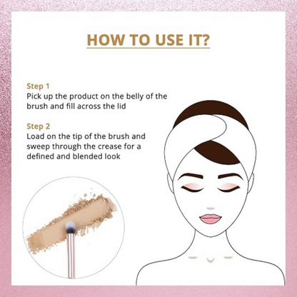 Nykaa BlendPro Eyeshadow Blending Makeup Brush - Dista