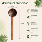 Thumbnail for Thenga Coconut Shell Ladles/Spoon Set - Dista