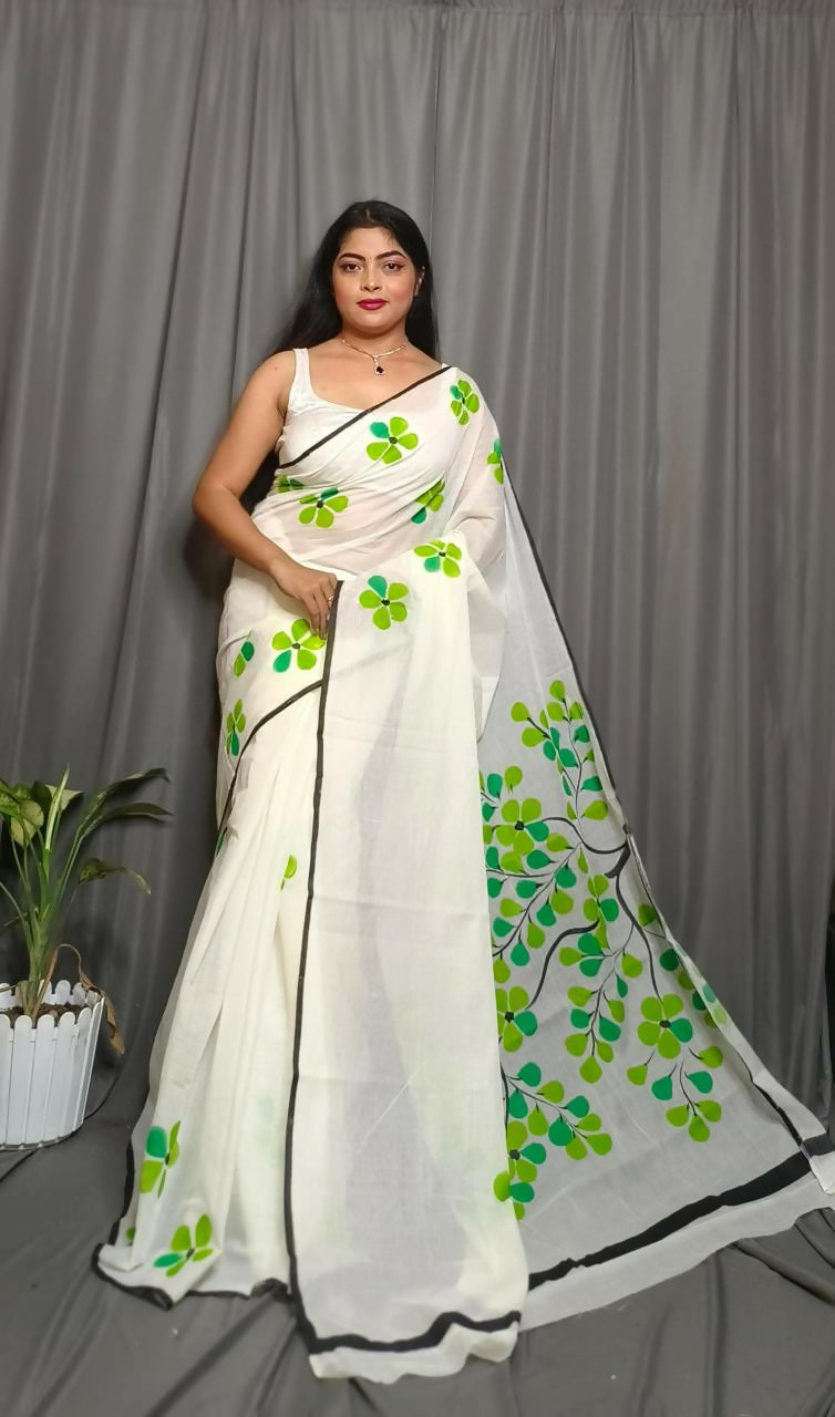 ECDCMULCOTTONHPWHITELightGreen (4)