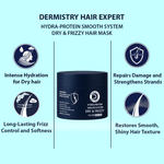 Thumbnail for Dermistry Ceramides Hyaluronic Acid Protein Shampoo & Mask Smoothening Dry - Distacart