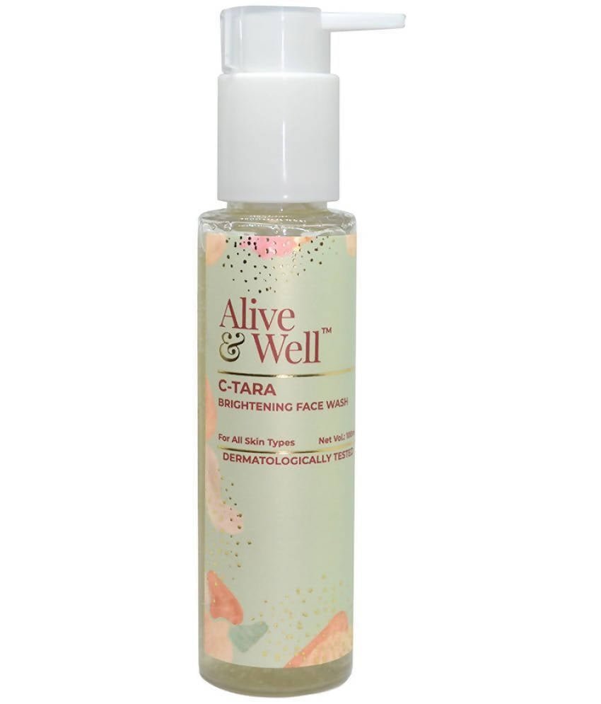 Alive & Well C-Tara Brightening Face Wash - Distacart