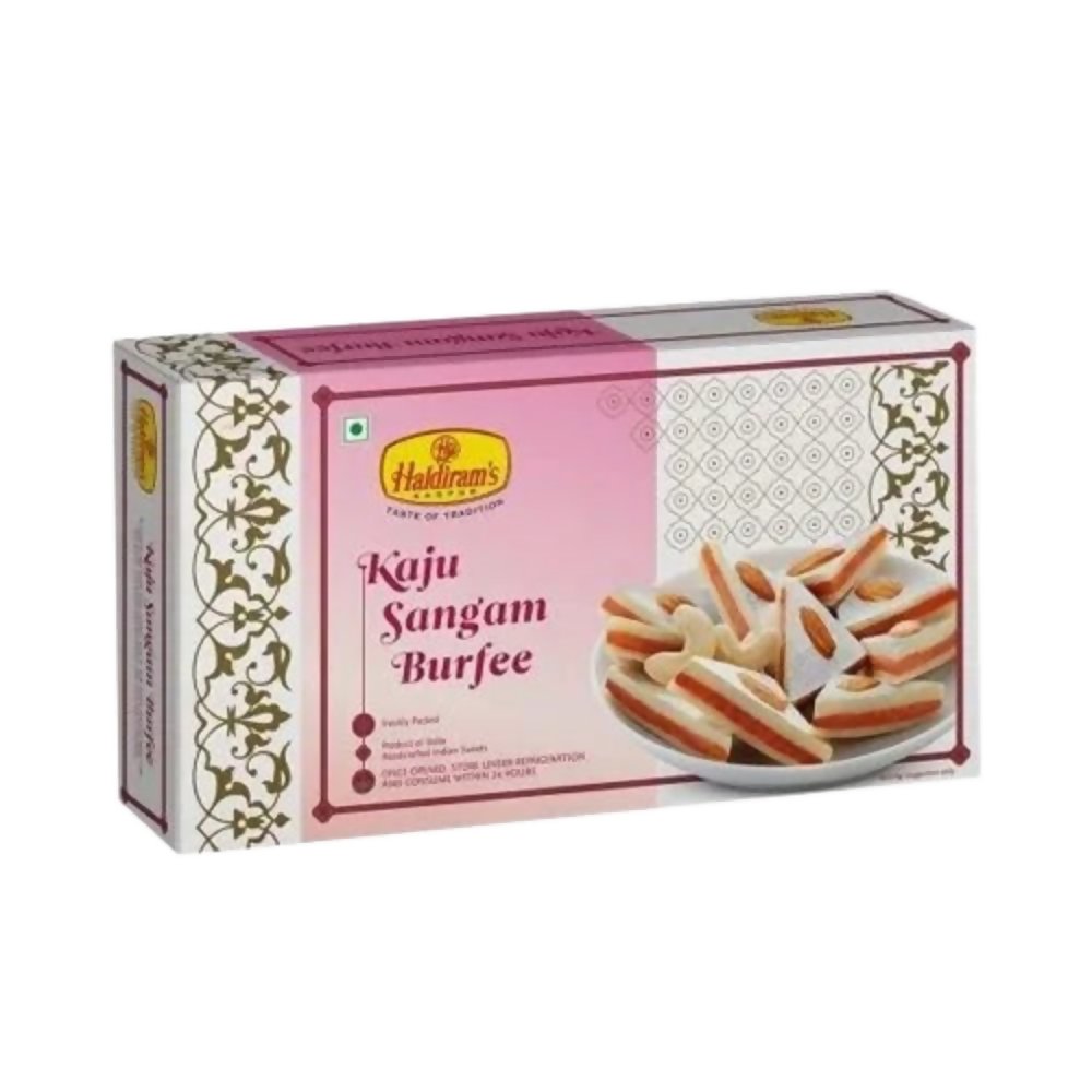 Haldiram's Kaju Sangam Burfee - Distacart