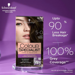 Thumbnail for Schwarzkopf Colour Specialist Permanent Hair Colour - 5.0 Light Natural Brown - Distacart
