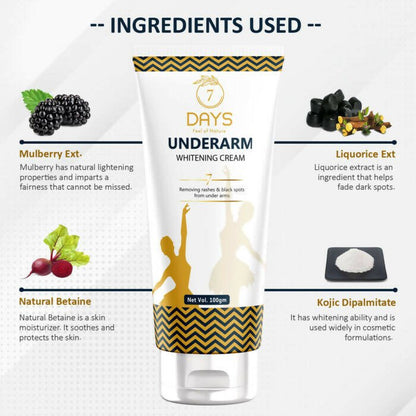7 Days Underarm Whitening Cream - Distacart