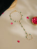 Ruby Raang Multi Pearl & Stone Haath Phool - Distacart