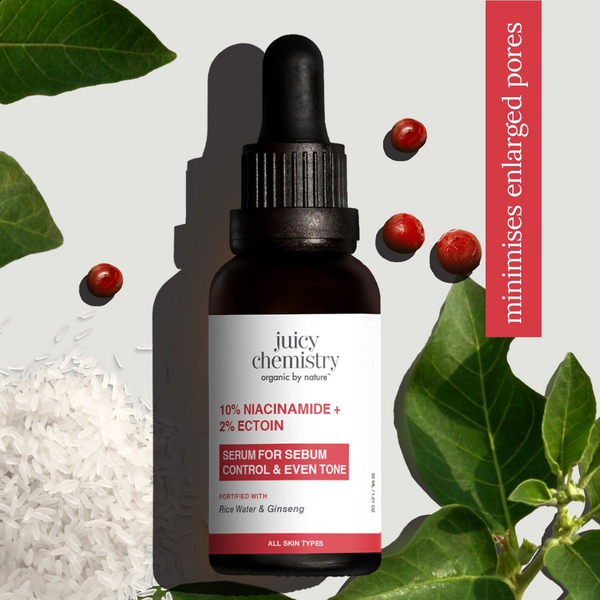 Juicy Chemistry 10% Niacinamide + 2% Ectoin Face Serum