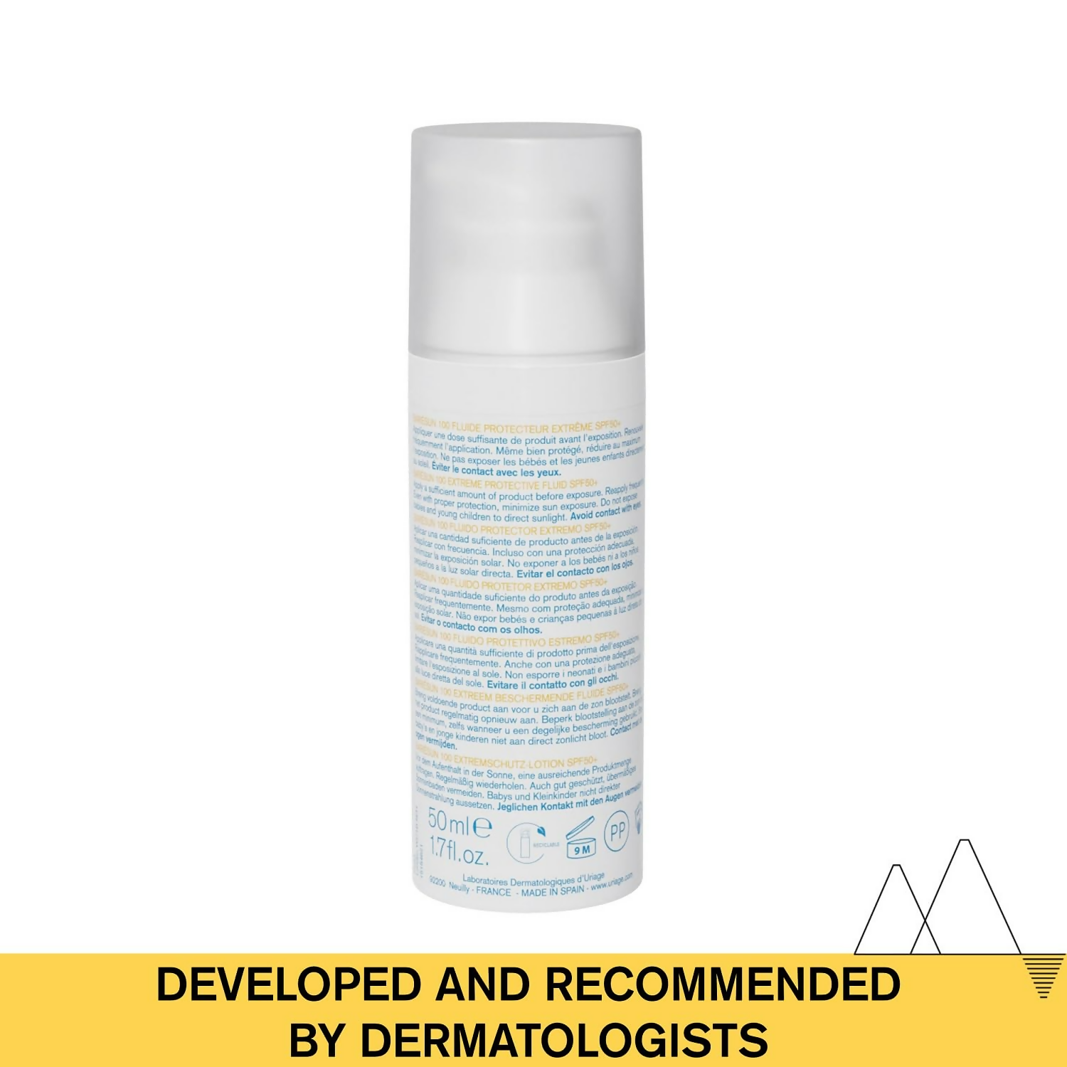 Uriage Bariesun 100 Extreme Protective Fluid SPF 50+ - Distacart