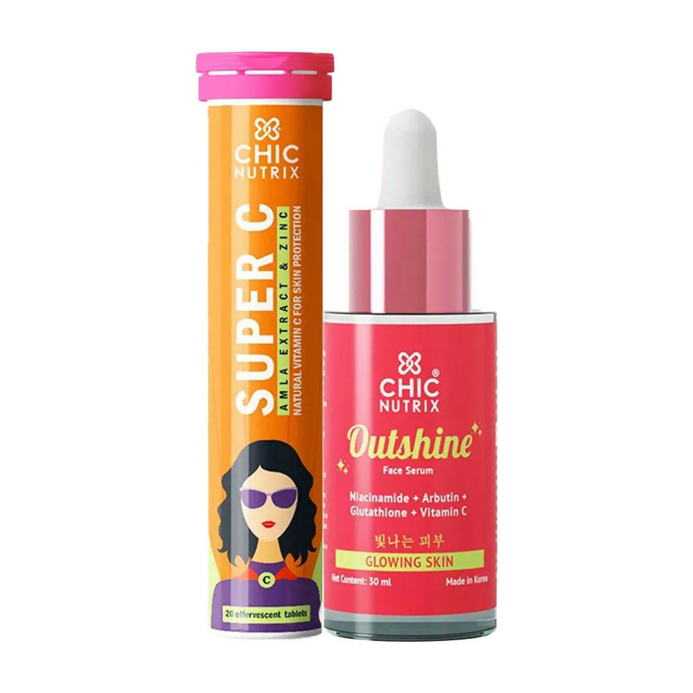 Chicnutrix Korean Acne Fighter + Radiant Skin Combo - Distacart
