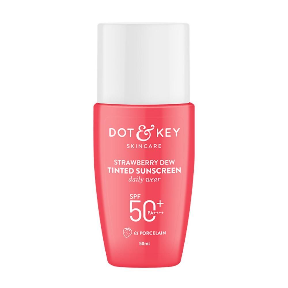 Dot & Key Strawberry Dew Tinted Sunscreen - 01 Porcelain - Distacart