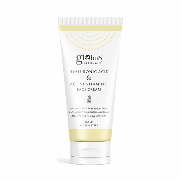 Globus Naturals Hyaluronic Acid & Vitamin C Anti Ageing Face Cream