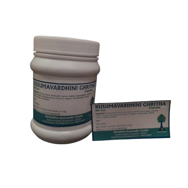 Shreshtha Herbals Kusumavardhini Ghritha Capsules