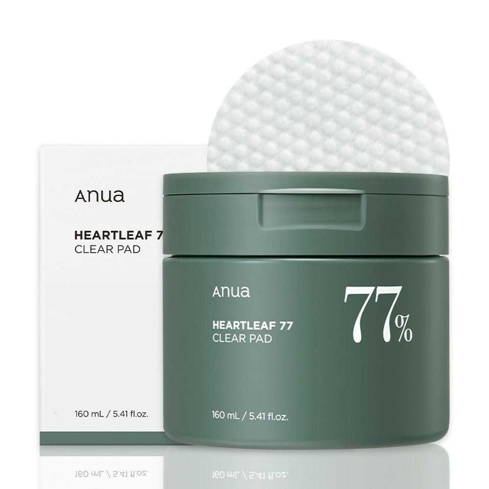Anua Heartleaf 77 Clear Pad Sheets - Pha Dead Skin Care Low Ph Daily Toner Pad - Korean Skincare - Distacart