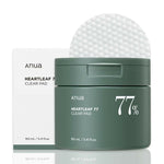 Thumbnail for Anua Heartleaf 77 Clear Pad Sheets - Pha Dead Skin Care Low Ph Daily Toner Pad - Korean Skincare - Distacart