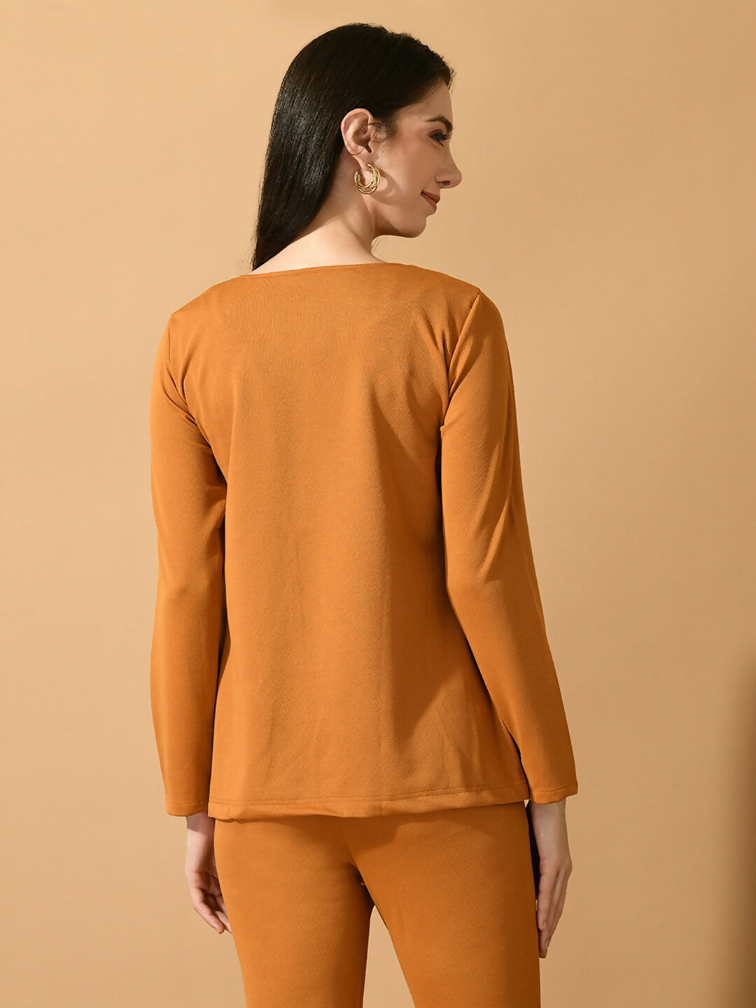Myshka Women's Mustard Solid Solid Jacket - Distacart