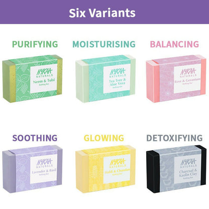 Nykaa Naturals Lavender & Basil Soothing Bathing Soap - Distacart