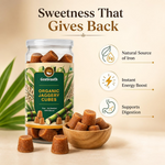 Thumbnail for GeoSvasth Organic Jaggery Cubes - Dista